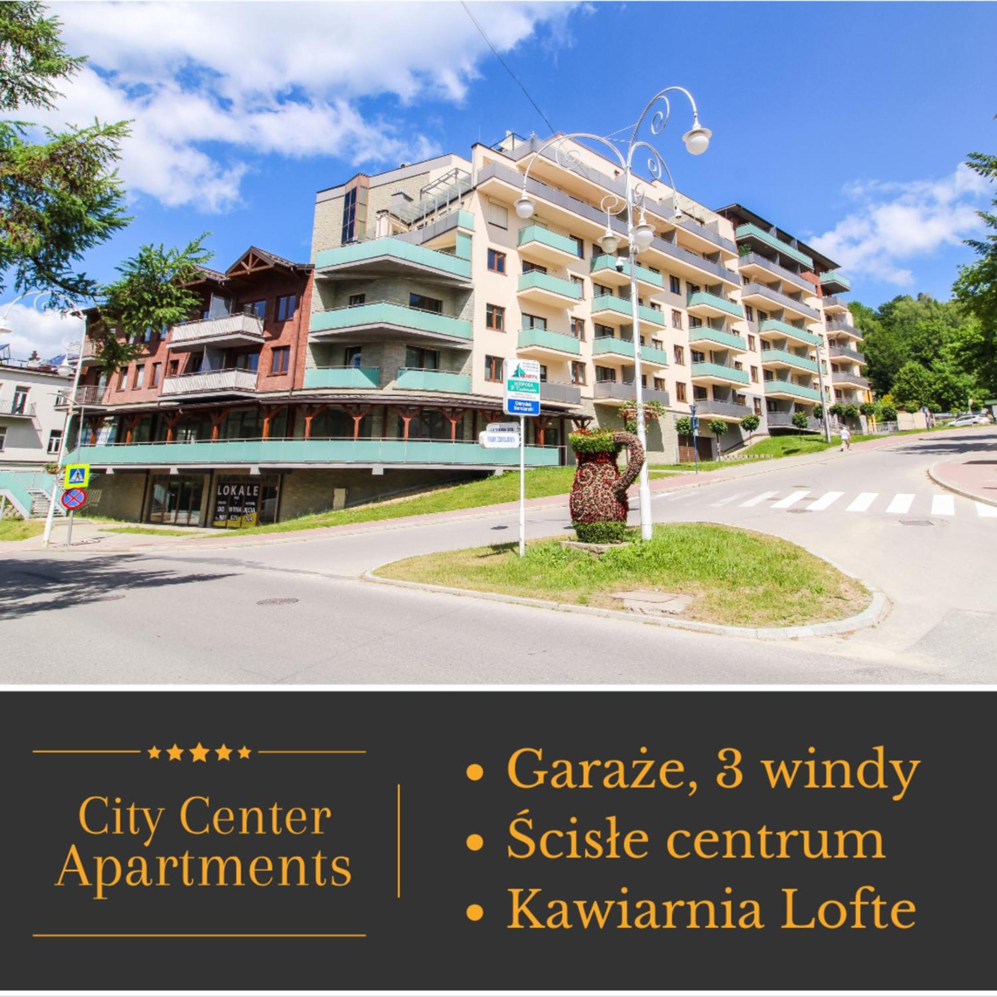 Apartamenty City Center - Zdrojowe Krynica-Zdrój Exteriör bild